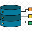 Structure Data Organization Database Schema Icon