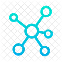 Connections Graph Network Icon