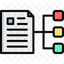구조 문서 다이어그램 아이콘