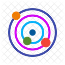 Atomique Structure Atome Icône