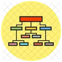 Structure d'entreprise  Icône