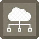 Cloud Ordinateurs Serveur Icône