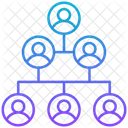 Structure d'organisation  Icône