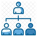 Hierarchie Structure Structure De Lentreprise Icône
