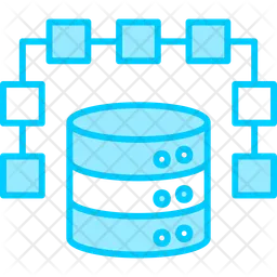 Structured data Icon - Download in Colored Outline Style