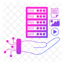 Structured data Icon - Download in Colored Outline Style