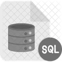 Structured Query Language Website Server Icon