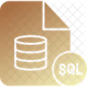 Structured Query Language Website Server Icon