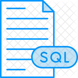 Structured Query Language Data File  Icon