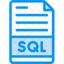 Structured Query Language Data File File File Type Icon