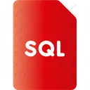 Structured Query Language Data File  Icon