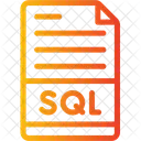 Structured Query Language Data File Icon