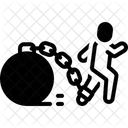 Struggle Slavery Person Icon