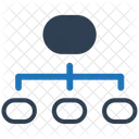 Flussdiagramm Hierarchie Navigation Symbol