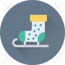 Strumpf Schlitten Socke Icon