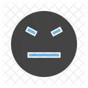 Stubborn Emoji Face Icon