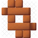 Stuck Block Block Stop Icon