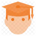 Graduate Graduation Hat Icon