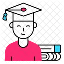 試験、勉強、大学 アイコン