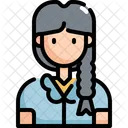 Student Woman User Icon