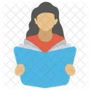 Student Pupil Reader Icon