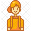 Student Girl People Icon