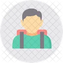 Student Bag Child Carrying Bag Icon