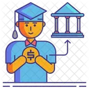 Student Banking  Icon