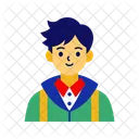 School Student Avatar Icon