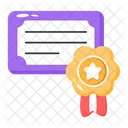 Student Certificate  Icon