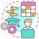 Student controlled learning  Icon