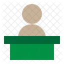 Student Desk Office Desk Desk Icon