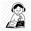 Student Focusing  Icon
