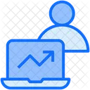 Student Graph Student Chart Student Analysis Icon