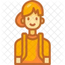 Student Girl People Icon