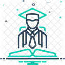 Student Pupil Disciple Icon