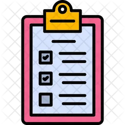 Student Id Card Icon - Download in Colored Outline Style