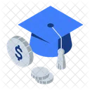 Student Loan Education Finance Icon