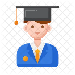 Student Male  Icon
