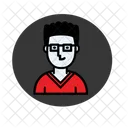 Student Male  Icon