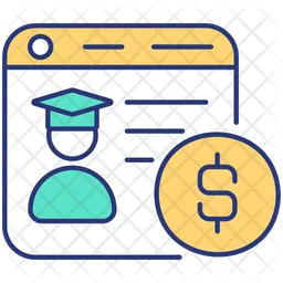 Student savings account  Icon