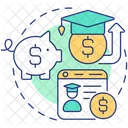 Student savings account  Icon