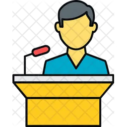 Student speech  Icon
