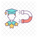 Student Absolvent Rekrutierung Symbol