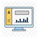 Studenten Dashboard Dashboard Analysen Symbol