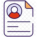 Studierendenprofil Studierenden Biodaten Studierendenportal Symbol