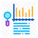 Studie Balken Diagramm Symbol