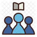 Lerngruppe Kollaboratives Lernen Gruppenlernen Symbol