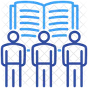 Lerngruppe Austausch Gruppe Symbol