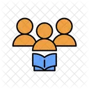 Lerngruppe Studium Buch Symbol